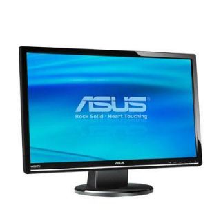 New Asus 24 LCD Monitor 16 9 2ms NIT DVI HDMI HD VGA Black 1080p 