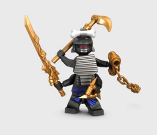   Lord Garmadon Minifig from 9450 Figure 4 Arms Minifigure Weapon