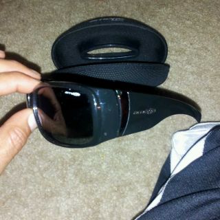 Arnette Surge 4097 Unisex Black Sunglasses with Case