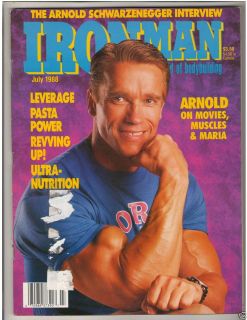 Ironman Arnold Schwarzenegger Bodybuilding Magazine 7 88