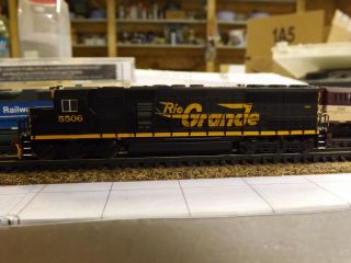 Rio Grande Atlas SD50 D RGW New DCC Ready N Scale DRGW Smooth Running 