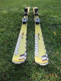 Used Atomic Junior SL 9 Beta Race 140cm Skis w Bindings