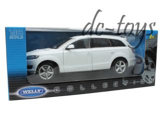 Welly 2010 2011 Audi Q7 SUV 1 18 Diecast White