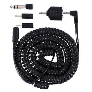 GE 73823 Headphone Extension Cable with 4 Adapters New