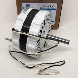 69317 Motor Attic Fan Ventilator White Universal 5 Diameter for 