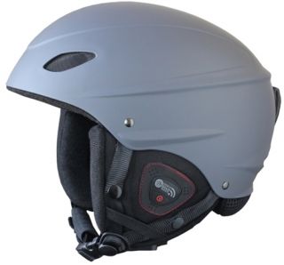 2013 Demon Phantom Audio Grey Snowboard Ski Helmet New