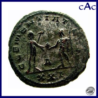 CAC Tacitus Billon Antoninianus Clementia Temp Cyzicus