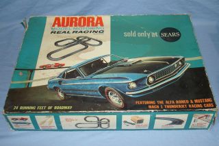 Aurora Model Motoring HO Scale Slot Car  Track Set