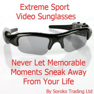 NEW SPORT HD Sunglasses DV Spy Camera DVR Video Audio Recorder
