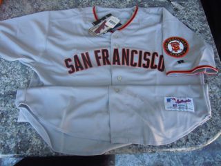 MLB Barry Bonds San Francisco Giants #25 Authentic Russell AWAY Jersey 