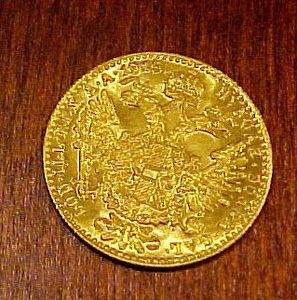   AUSTRIA 1 DUCAT GOLD COIN IN UNCIRCULATED CONDITION CONTAINS 1106 GOLD