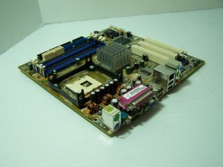 Asus P4P800 MX P4 Socket 478 Pentium 4 MATX Motherboard Intel 865GV 