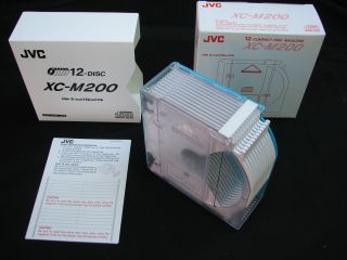 JVC 12 Disc Car CD Changer Magazine XC M200 Brand New