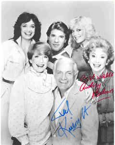 Ted Knight Audrey Meadows Signed Too Close for Comfort