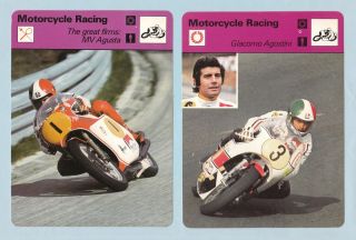   Road Racing Cards World Champion Giacomo Agostini MV Augusta