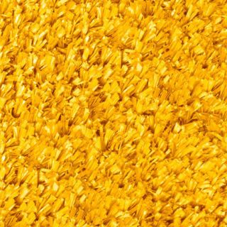 Outdoor Artificial Turf Yellow Synthetic Grass Carpet
