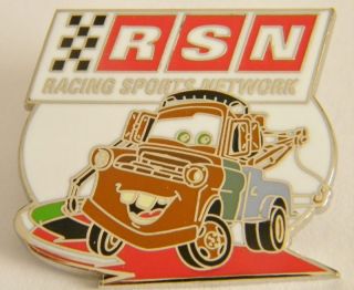    83766 Tow Mater Disneyland Cars 2 Mystery RSN Racing Sports Network