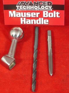 ATI Mauser Stainless Steel Bolt Handle Conversion Kit