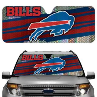    Bills Licensed NFL Reflective Car Windshield Sun Shade Automotive