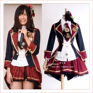 Cosplay AKB48 Teama Atsuko Maeda Outfit Tailormade G674