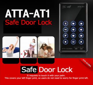 Atta AT1 Keyless Digital Door Lock Touch Screen Black