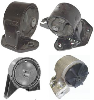 01 02 Hyundai Accent 1 6L Engine Motor Mount Set of 4 with Manual 