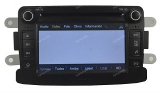 HD Car DVD GPS Radio RDS Navi Headunit Autoradio for Renault Duster 