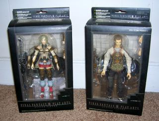 Ashe and Balthier Play Arts Figures Final Fantasy XII Square Enix 12 