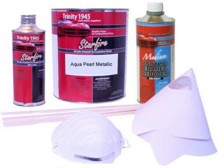   discover american express aqua pearl metallic acrylic enamel kit