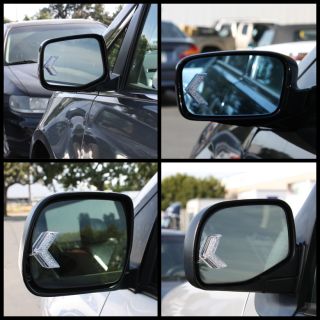   Turn Signal Arrow Red Lights Side View Mirror Instant Upgrade E