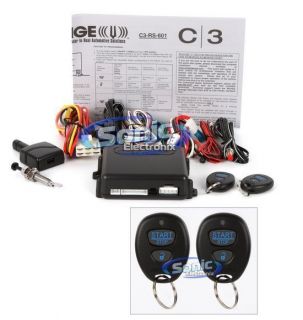 Autopage C3 RS 601 C3RS601 Remote Car Starter w Keyless Entry System 