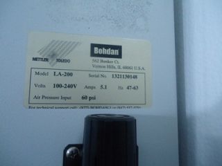 Mettler SAG285 Bohdan LA200 Label Automator w Software