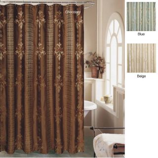 Fleur Des Lis Shower Curtain or Three Piece Towel Set
