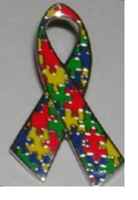 Mini Asperger Autism Awareness Puzzle Ribbon Hat Lapel Tac Pin A50 