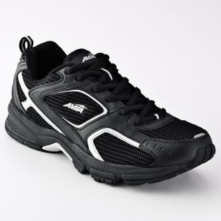 Avia A5015M Mens Athletic Black Running Comfort Cross Trainer Shoe 