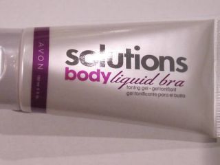 Avon Solutions Body Liquid Bra Toning Gel New