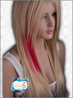 GW023 Long Blonde Straight Fashion Wig Avril Lavigne