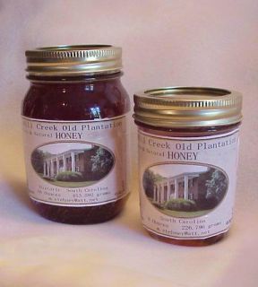 Old Plantation South Carolina Pure and Natural Honey