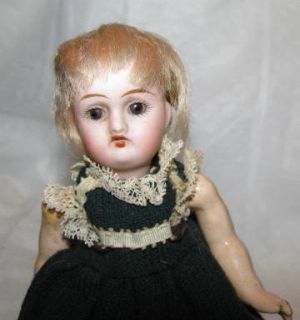 Antique German Bisque Head Compo Body Doll 192 K R 6 1 2 T Nice Doll 