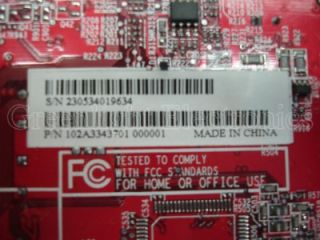 ATI Radeon X300 X550 X1050 128MB PCI E VGA DVI Card E G012 05 2800 B 