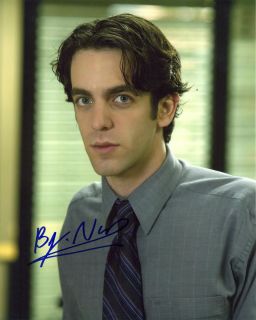 Autographed B J Novak as Ryan Howard in The Office
