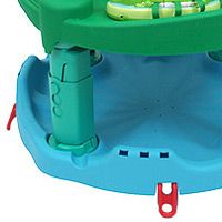 safety first the exersaucer s stationary design serves as a safe 