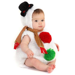 Baby Snowman Infant Toddler Halloween Costume