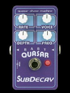 NEW SUBDECAY BABY QUASAR PHASE SHIFTER EFFECTS PEDAL w/ FREE CABLE 0 