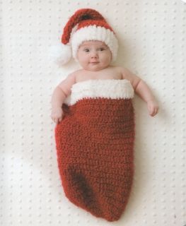 Crochet Cocoons Baby Patterns Football Christmas Sac Newborn 3 Months 
