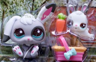  Pet Shop✿cutest Bunny Rabbit Family 2668 2669✿NEW✿MOMMY Baby 