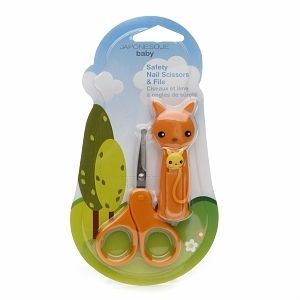 Japonesque Baby Safety Nail Scissors File Kangaroo 1 Ea