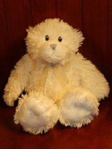 12 First Impressions White Teddy Bear Stuffed Animal Plush Baby Toy 