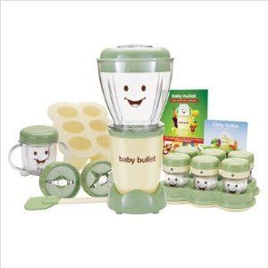 Magic Bullet Baby Food Processor Puree Babyfood Home System 20 PC 