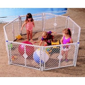   superyard play yard gate for kids playpen baby fence for dog panels